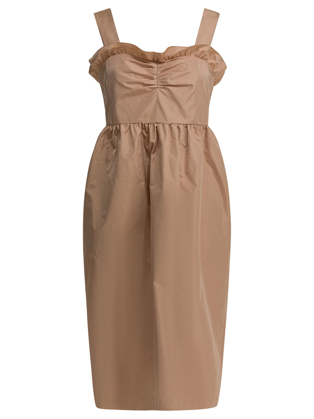 Chloé Balloon Midi Dress Dresses - Pink | 74f6f55c31ee29a9d1b2cb6a2968f18ba8f94763