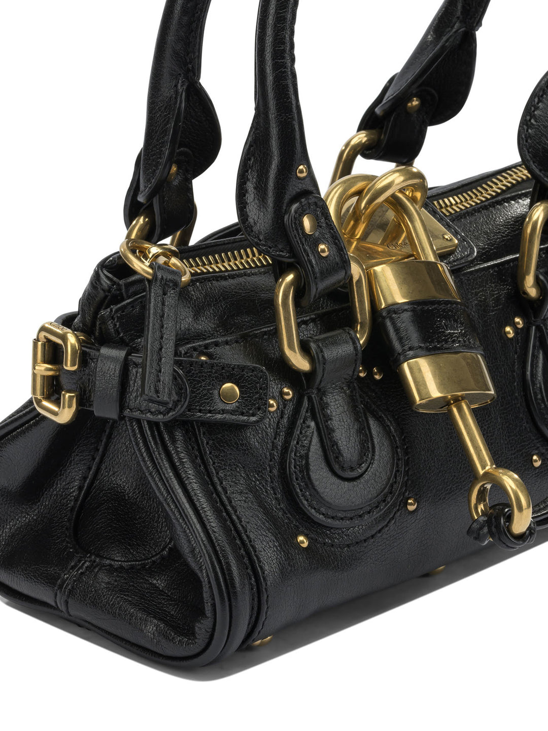 Chloé Paddington Handbags - Black | ce9f62c8a9846b47fe250ae96183c646cc1965fe