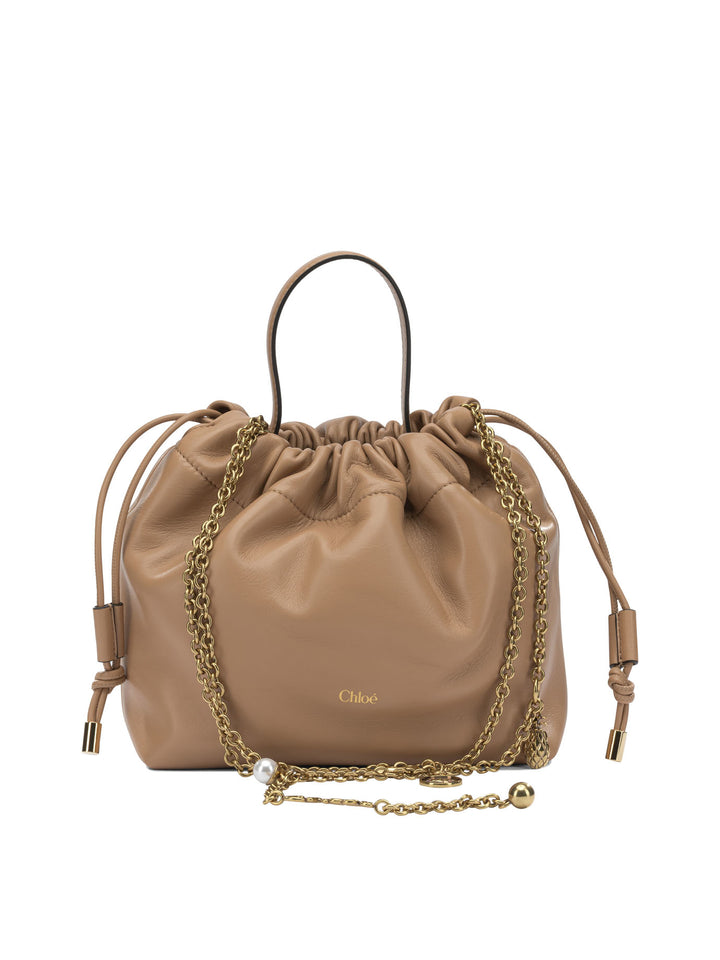 Chloé Chloé Icons Shoulder Bags - Beige | 7224b65bbd29e0d593d1e1f627205688792dcc6d