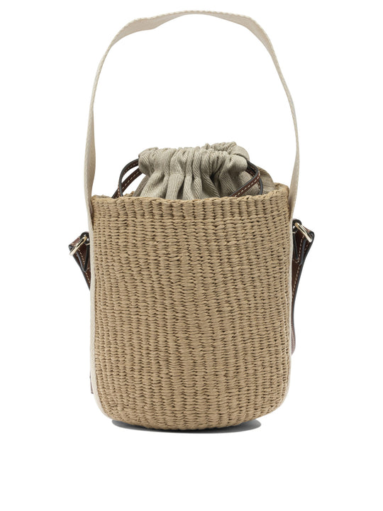 Woody Shoulder Bags White