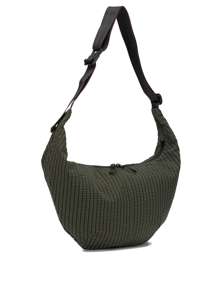 Comme Des GarçOns Homme Grid Check Shoulder Bags - Green | 98fc26e791648bf63e6c4904170b72cc58b95a0b