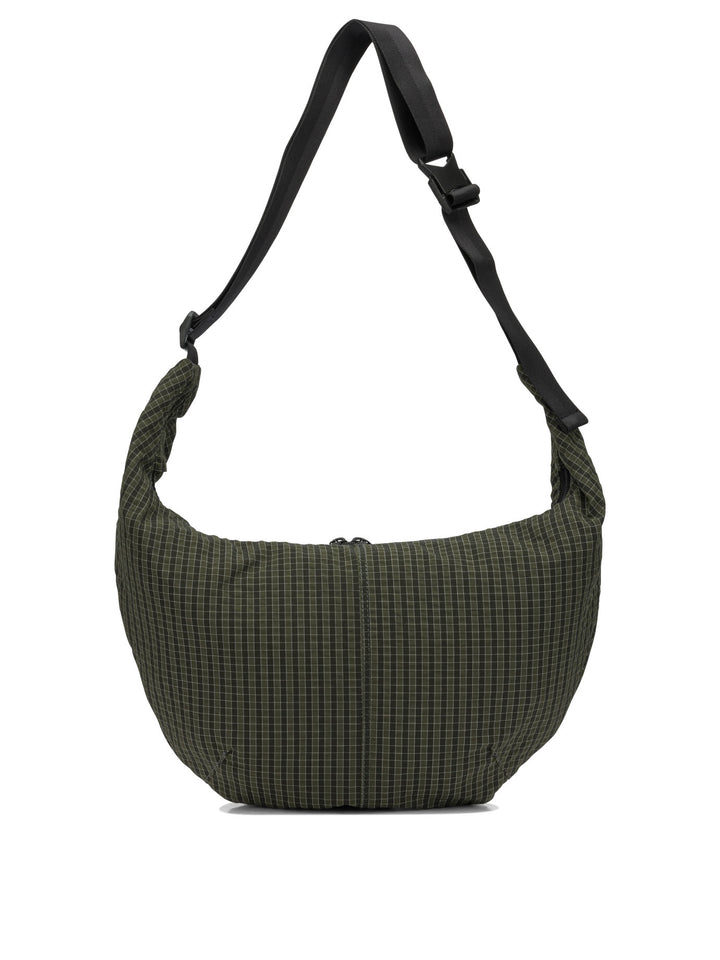 Comme Des GarçOns Homme Grid Check Shoulder Bags - Green | 252889df8103a724001460be1f21a13a0827a640