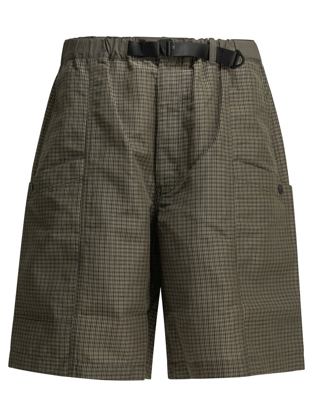 Comme Des GarçOns Homme Plaid Cargo Shorts - Brown | 3595df8b2814798b89d3c5bbc2c2afcd0e168a95