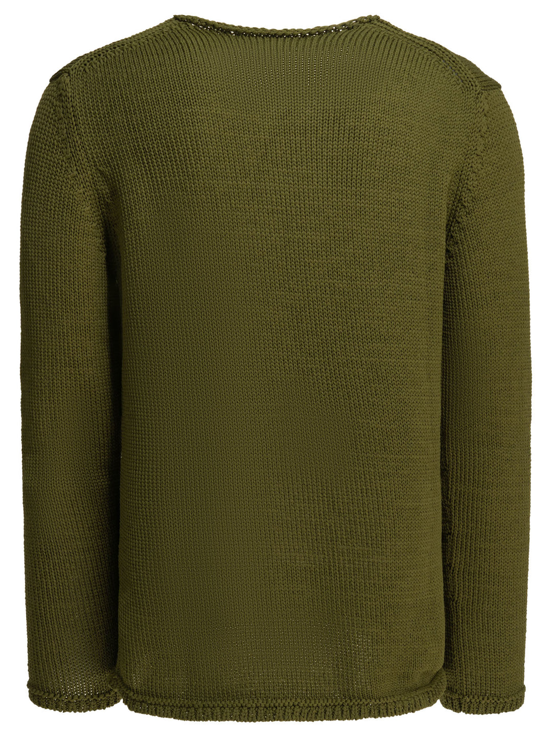 Comme Des GarçOns Shirt Crew-Neck Sweater With Logo Knitwear - Green | 9435a93bd595734b60b2e80be076ed8fb758c99e