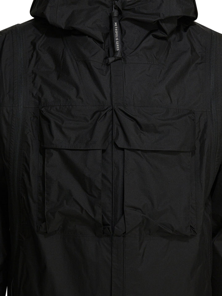 C.P. Company Metropolis Transformable Jackets and Coats - Black | 5852ada6571094adbfa06e7d189c2e5660aaeb82