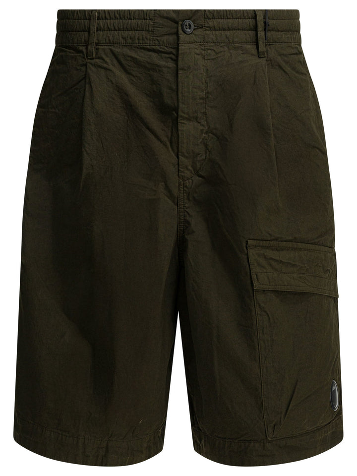 C.P. Company Micro-Reps Shorts - Green | b64ff6c6f11a9ebdd80450caf23f59c7d8e5d701