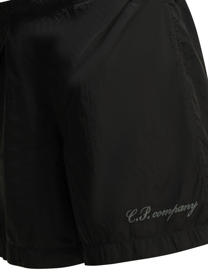 C.P. Company Eco-Chrome Swimwear - Black | 0a1d47a08a5c7260fb87faa766af3733102b8ad3