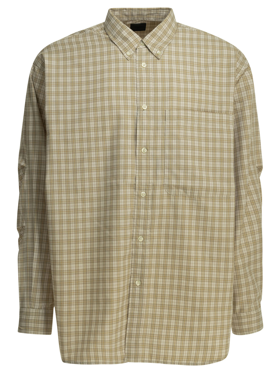 Daiwa Pier 39 Tech Button Down Shirts - Beige | 3d315679e0c55e69d1286d722a77b8fe0ddc6a11