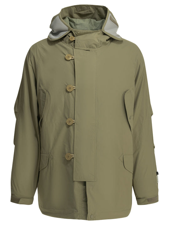 Windstopper® Flight Parka Jackets And Coats Green