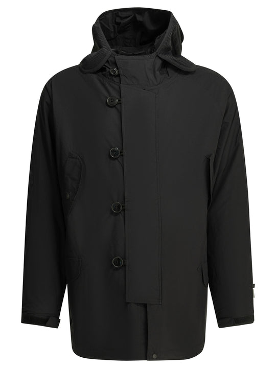 Windstopper® Flight Parka Jackets And Coats Black