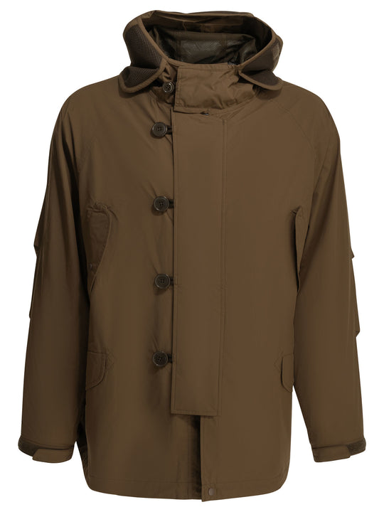 Windstopper® Flight Parka Jackets And Coats Brown