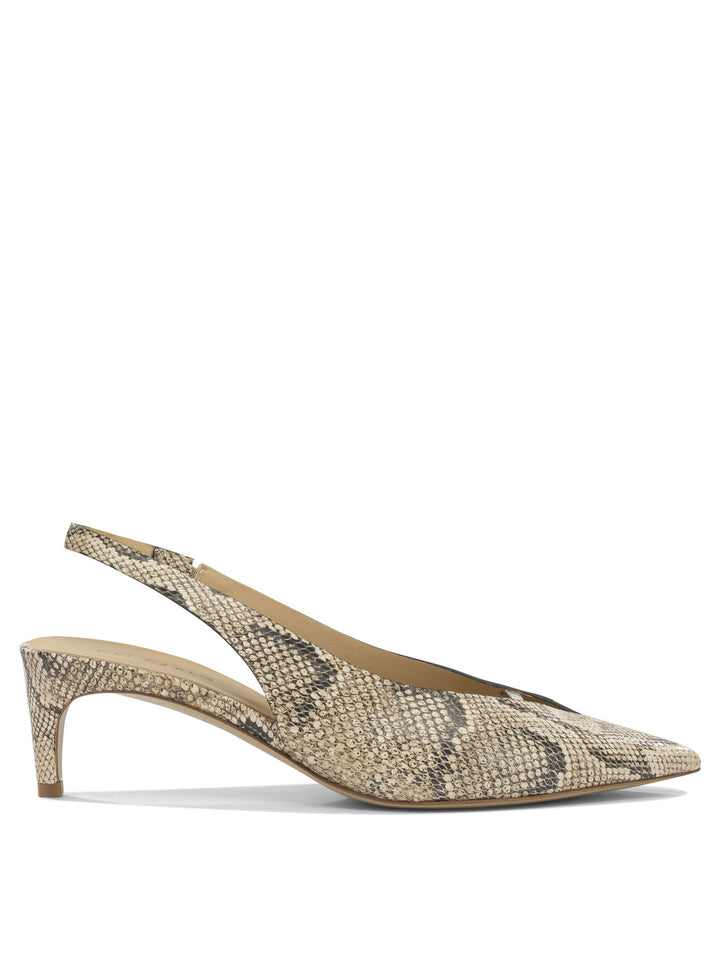Del Carlo  Heeled shoes - Beige | 474b3f452bfd75e01fd6aba358273e019c13c257