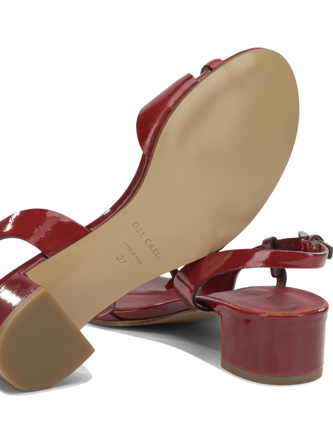 Del Carlo  Sandals - Red | bbeadce224ee30f82334aef2c6e9490969fa099f