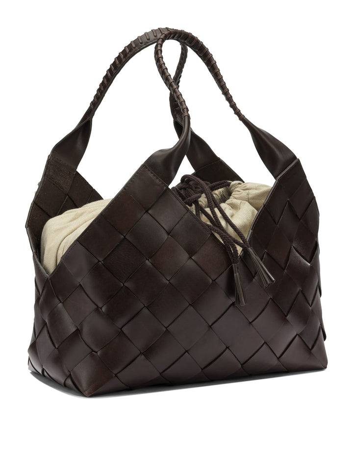 Dragon Diffusion  Shoulder Bags - Brown | b57bdadcd9af6b6ed65cbe5e36f69dd7d4205b04