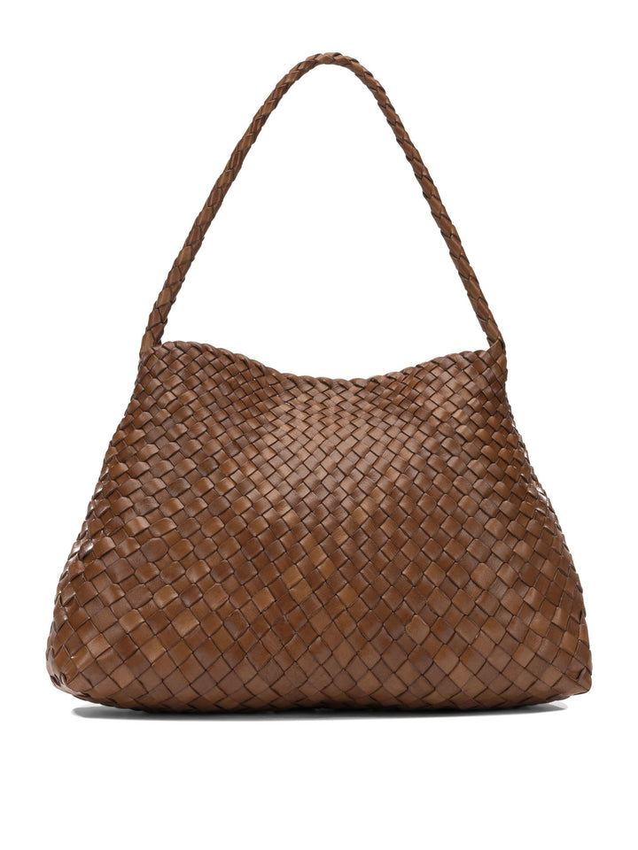 Dragon Diffusion  Shoulder Bags - Brown | a3ccc083703ad3c88fdd1fc20b69f064d12a69f9