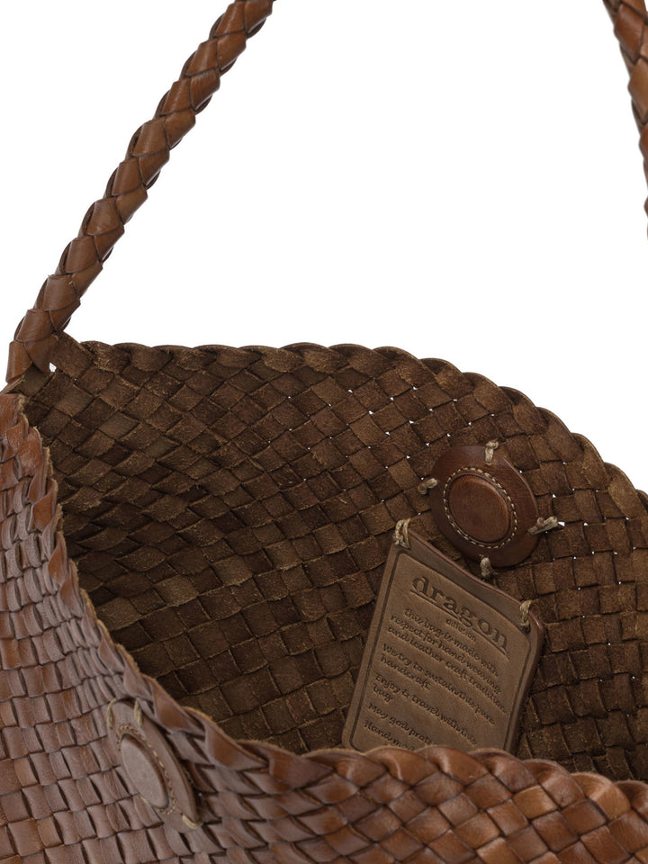 Dragon Diffusion  Shoulder Bags - Brown | 4cbbcba3f12ff2e53e5cb9f49154d34233c8556f