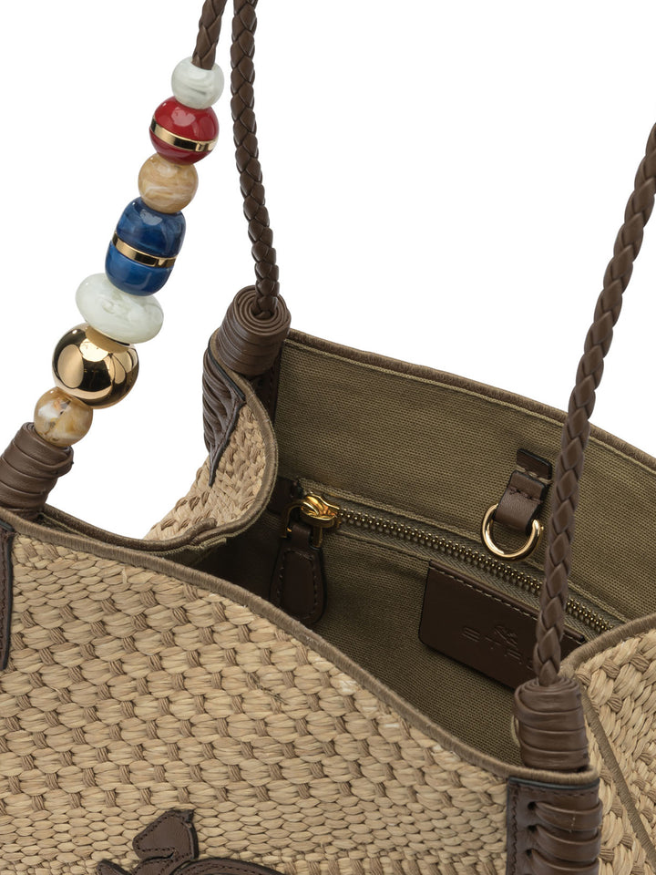 Etro Libra Shoulder Bags - Beige | 5cf1fef3697fc2da7ab2943f03903c4f2f5b55bb