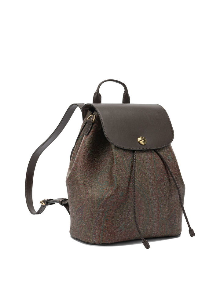 Etro Etro Essential Backpacks & Travels - Brown | 48572b812f5decc1547048756c769b838f7d303f