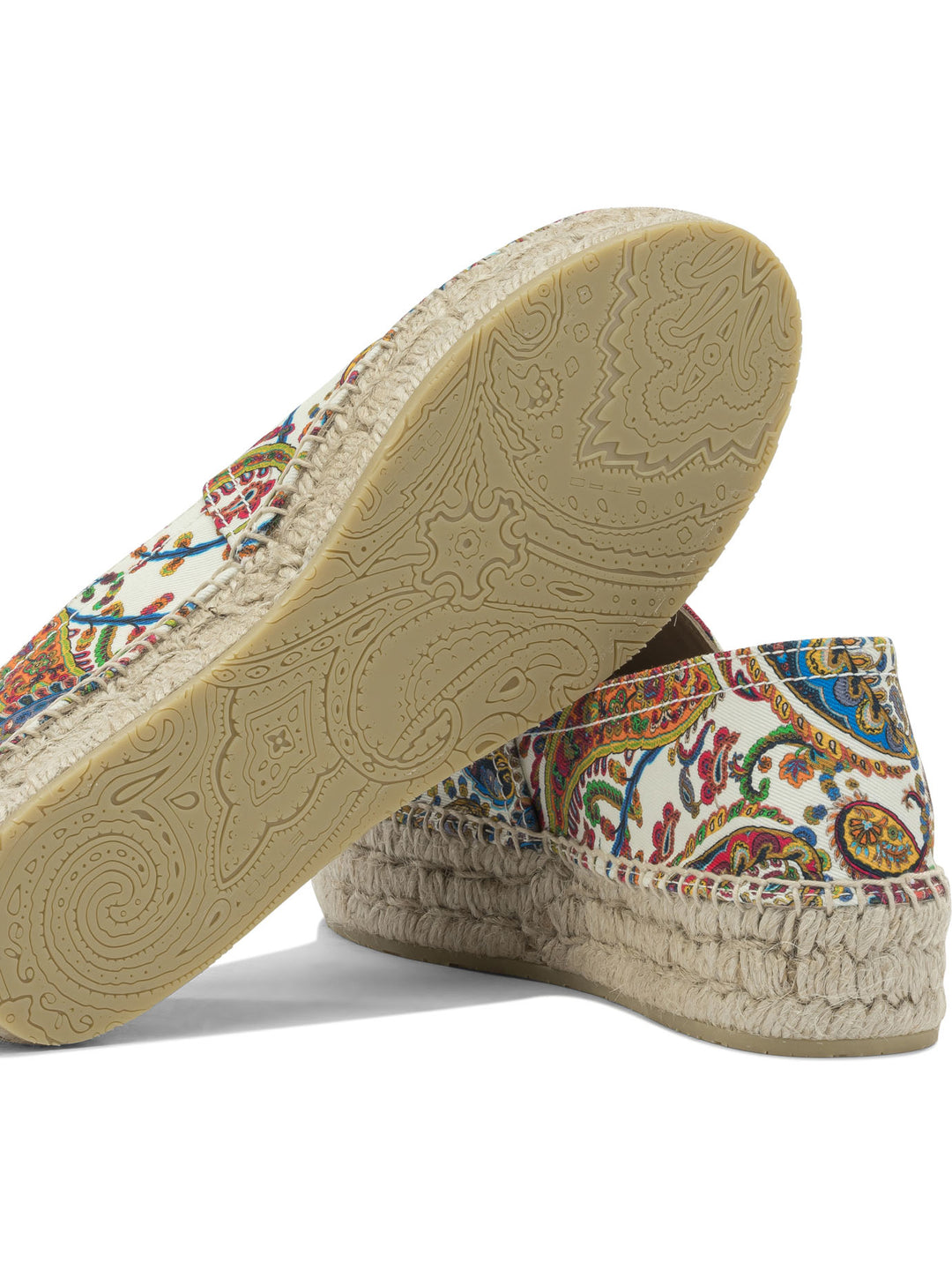 Etro Cotton Espadrilles - White | a56047d74f467fcfe11b93d54b453f4efb712827