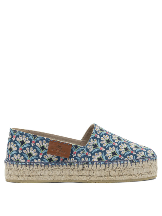 Cotton Espadrilles Blue