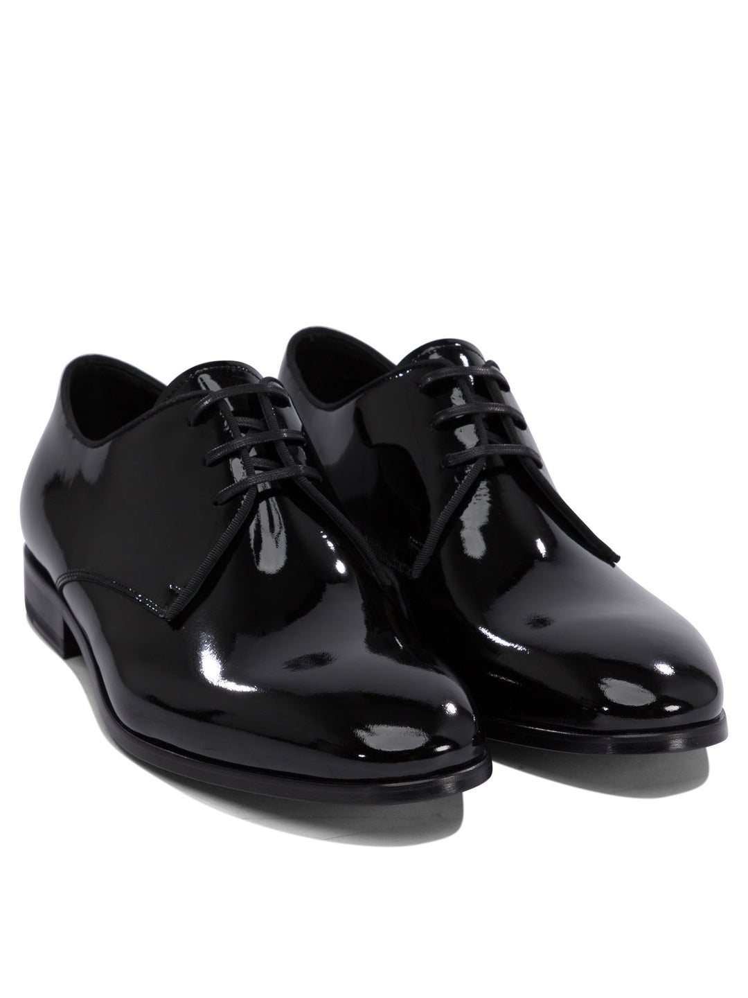 Fabi Patent Leather Oxford Lace-Up shoes - Black | f1a4dd0ee86cdf219128f234d01626e4947cd4da