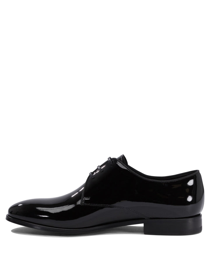 Fabi Patent Leather Oxford Lace-Up shoes - Black | 1d47945d3d3b69d0125b7610946aae522d3c2b9c