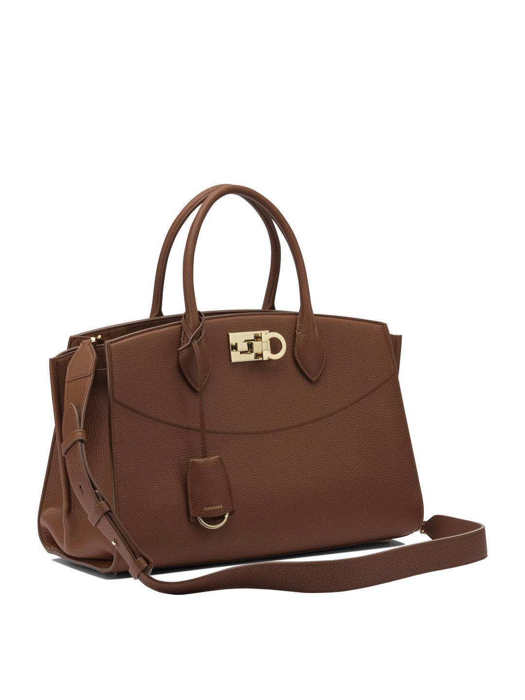 Ferragamo Studio Soft Handbags - Brown | b039750f8fdc5e8291b23e1672cb4086e8efdace