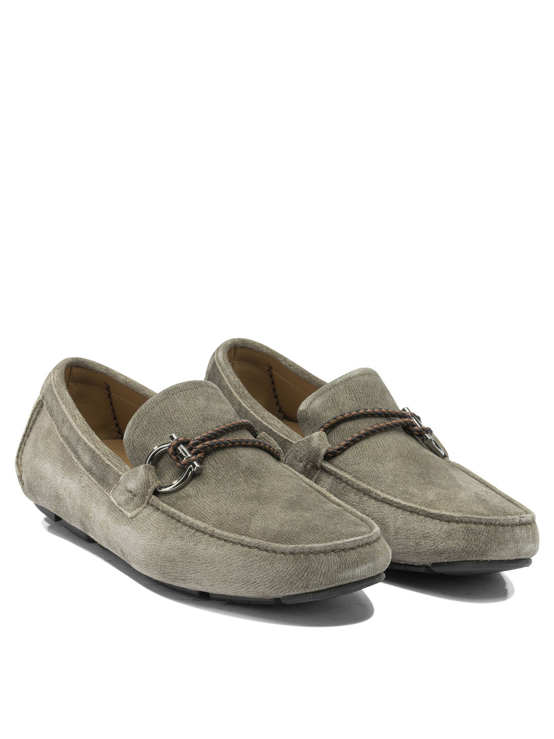 Ferragamo Driver Loafers & Slippers - Brown | f1a36b96ae8f9a1db3b7c38fd24b3d037434a4ac
