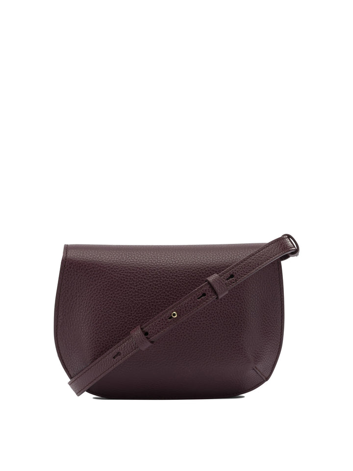 Ferragamo Double Gancini Crossbody Bags - Purple | 04a270c458b1b8eef568a44709efbed61b055c33