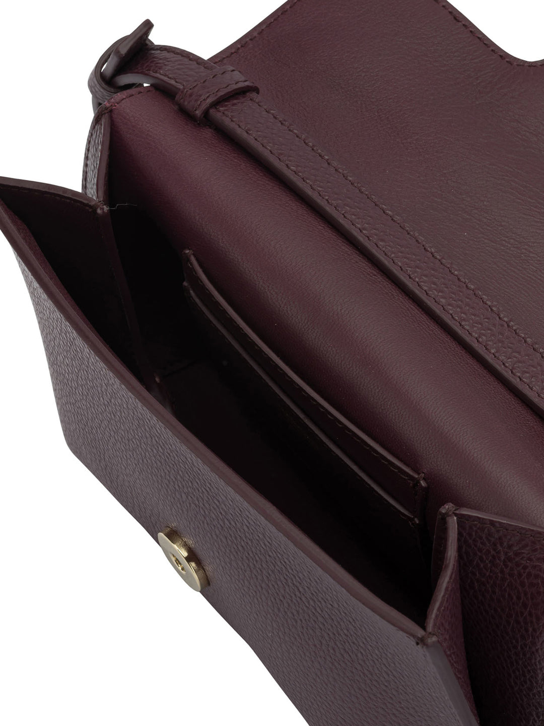 Ferragamo Double Gancini Crossbody Bags - Purple | 68eaa97f127350f77929ca89183fc64d1b0b262c