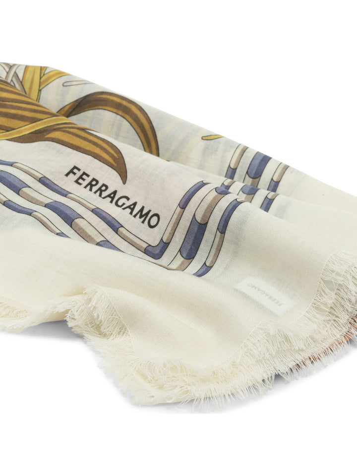 Ferragamo Rooster Sciarpe & Foulard - Black | 51264b09d540800c3fa34f95ff4f297553f54cd4