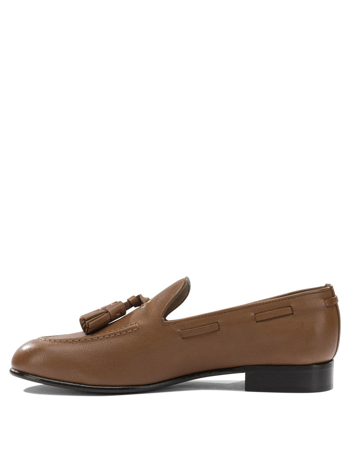 Ferragamo Tassel Loafers & Slippers - Brown | d7d2131d0cbed1ae01e9625900b66fac02a35302