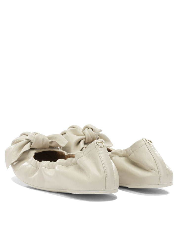 Ferragamo  Ballerinas - White | a8a588e23b950eca6737203056fe9f8c802e81e1