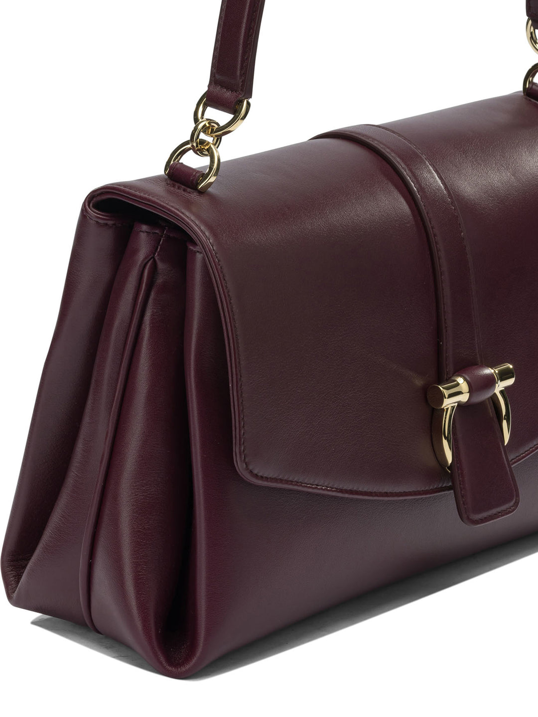 Ferragamo Leather Handbag Handbags - Bordeaux | bb5b8a73b4978645854209887526ca688ec48642