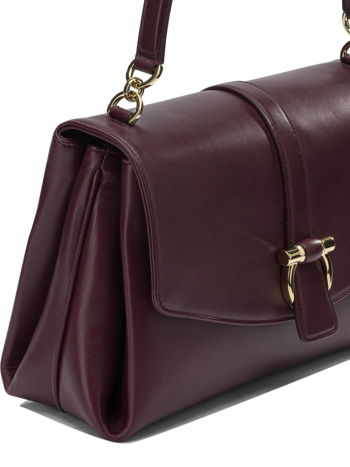 Ferragamo Leather Handbag Handbags - Bordeaux | bb5b8a73b4978645854209887526ca688ec48642