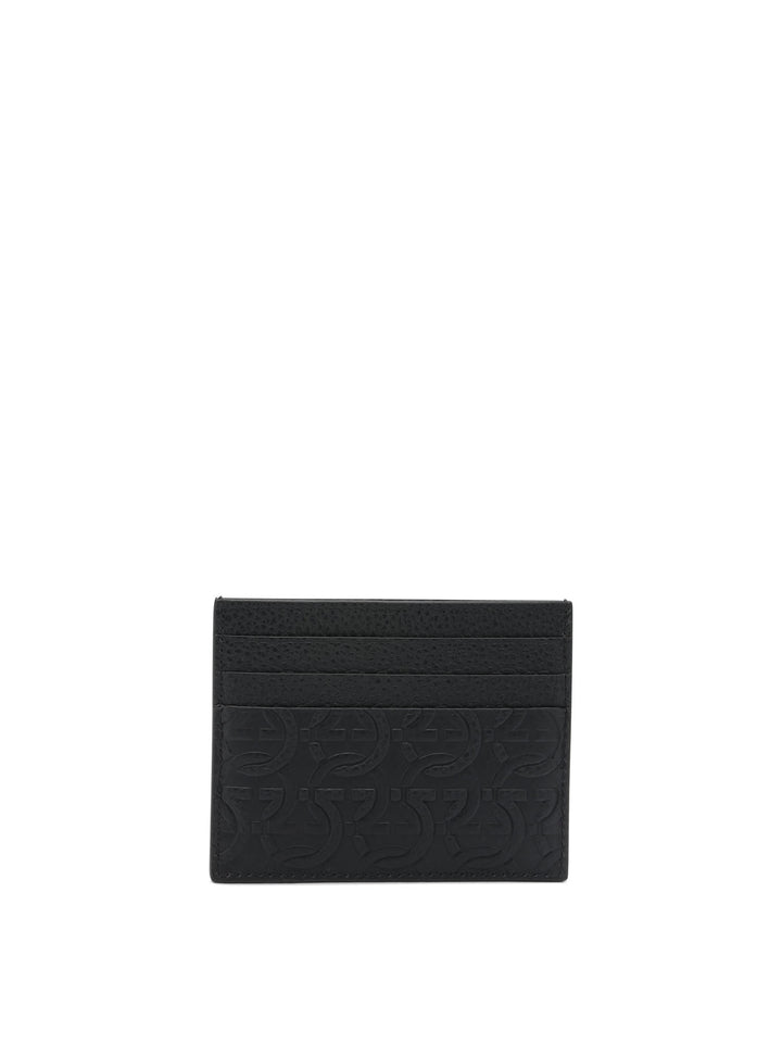 Ferragamo Gancini Wallets & Card holders - Black | c69c176e1e11ebc5221ec667fc6034170881a707