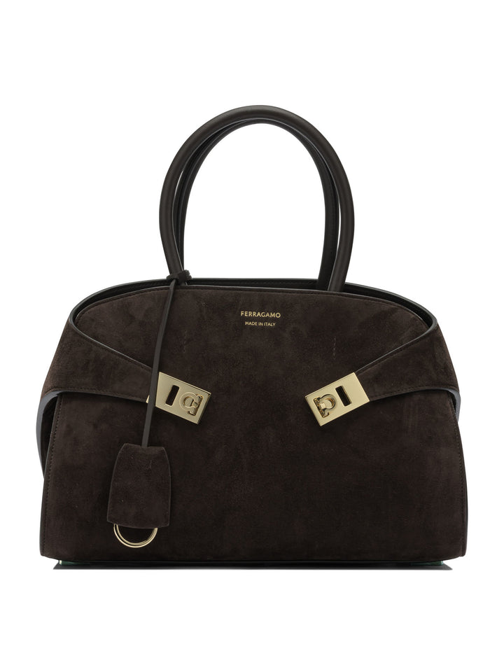 Ferragamo Hug Handbags - Brown | 22bbab062081ba7b44e0b778f9fb6e15abb3e693