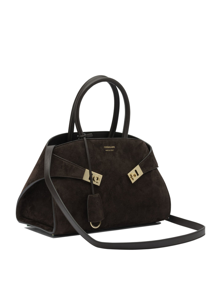 Ferragamo Hug Handbags - Brown | 4127693b6866c1eb78f67b4fcdb60a418ebcc37b