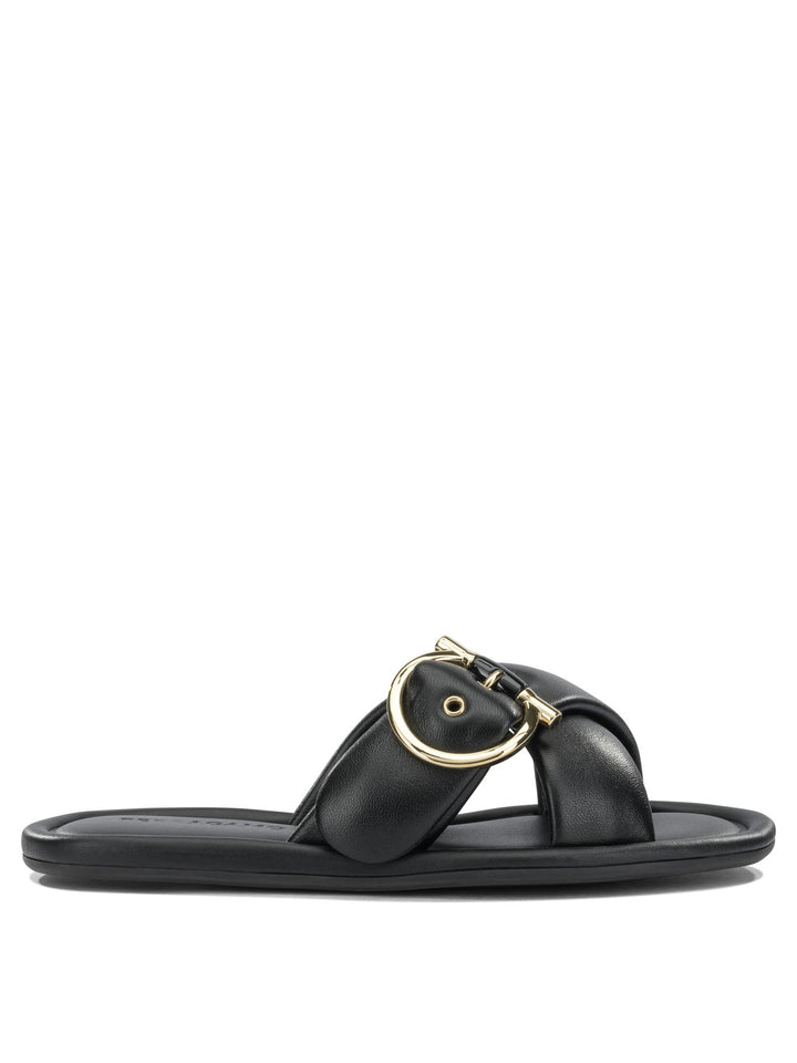 Ferragamo Elyzia Sandals - Black | db0530d0df0d26b63575a4984ae2a4905853072a