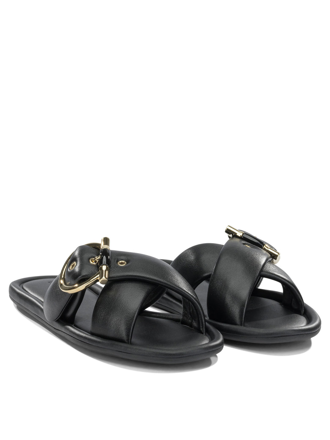 Ferragamo Elyzia Sandals - Black | b5f329d6946c9562f2d61aa7fa7999be056717ff