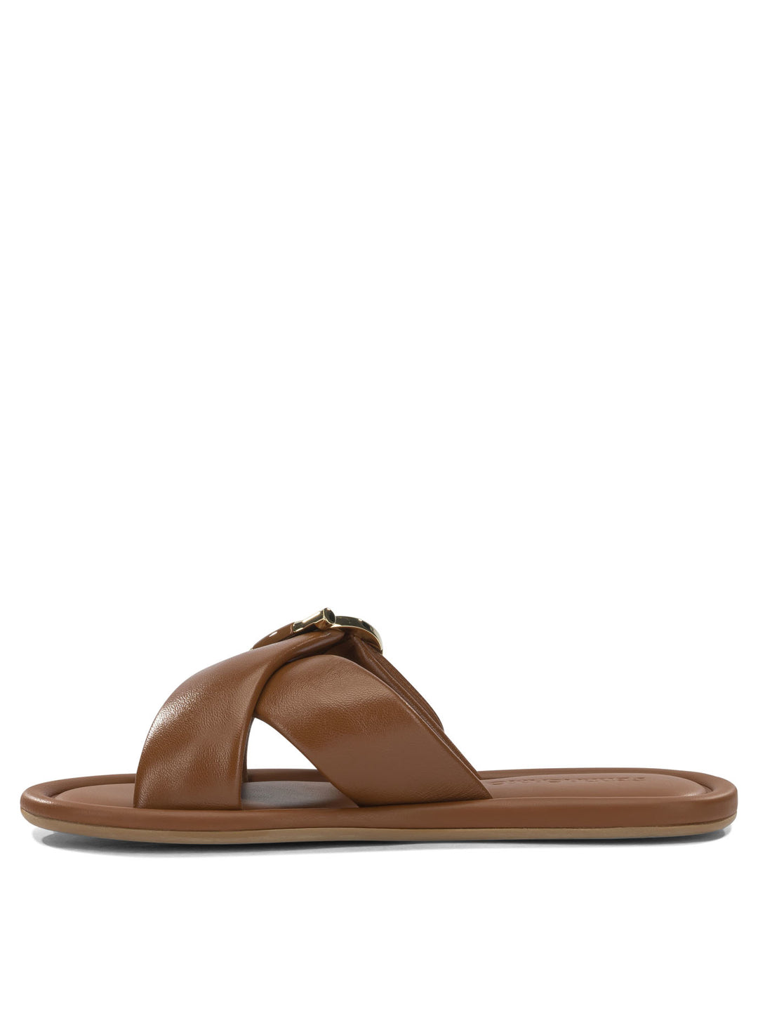 Ferragamo Elyzia Sandals - Brown | 205a687b50e544ab7e7795184616f140de17f25e