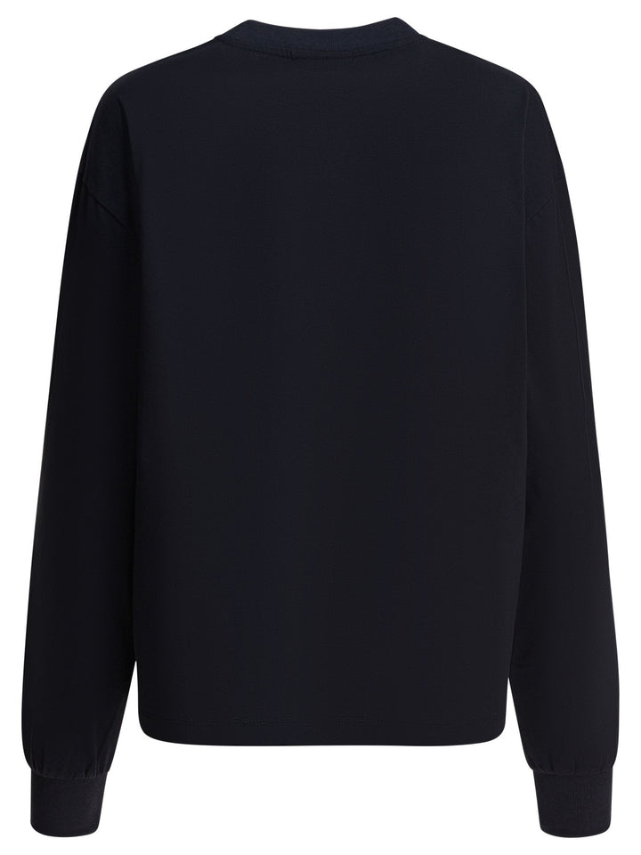 Ganni Poddle Sweatshirts - Black | 0078ad39d50a750806b859bda77f1ae5078dbd89