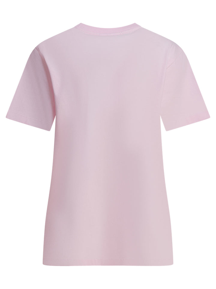 Ganni Poddle T-shirts - Pink | 361a4e342a21daecdb9cc21a8291e5c0987f41f5