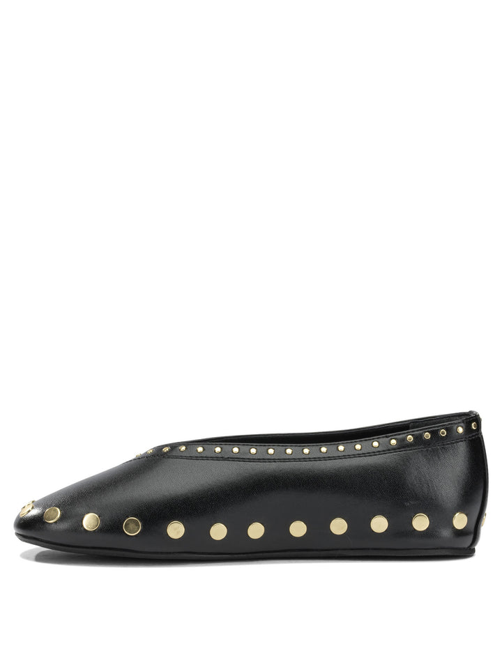 Ganni Jenny Ballerinas - Black | 3be757949f13a84ef99a68af938b57022490b174