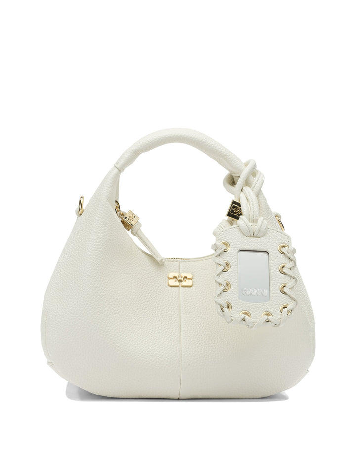 Ganni Hobo Handbags - White | ba92aef6404e85e7e62d3475427c2617127a234f