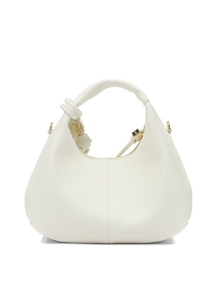 Ganni Hobo Handbags - White | d401452e81eab9157f710e14bc0105474d8dc719