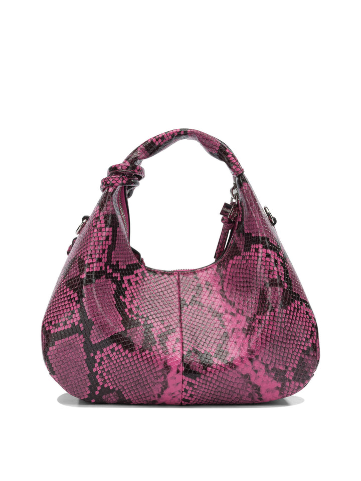 Ganni Hobo Handbags - Fuchsia | b86c555517f2905e7e8a06d5da54ed0e0b7ccda7