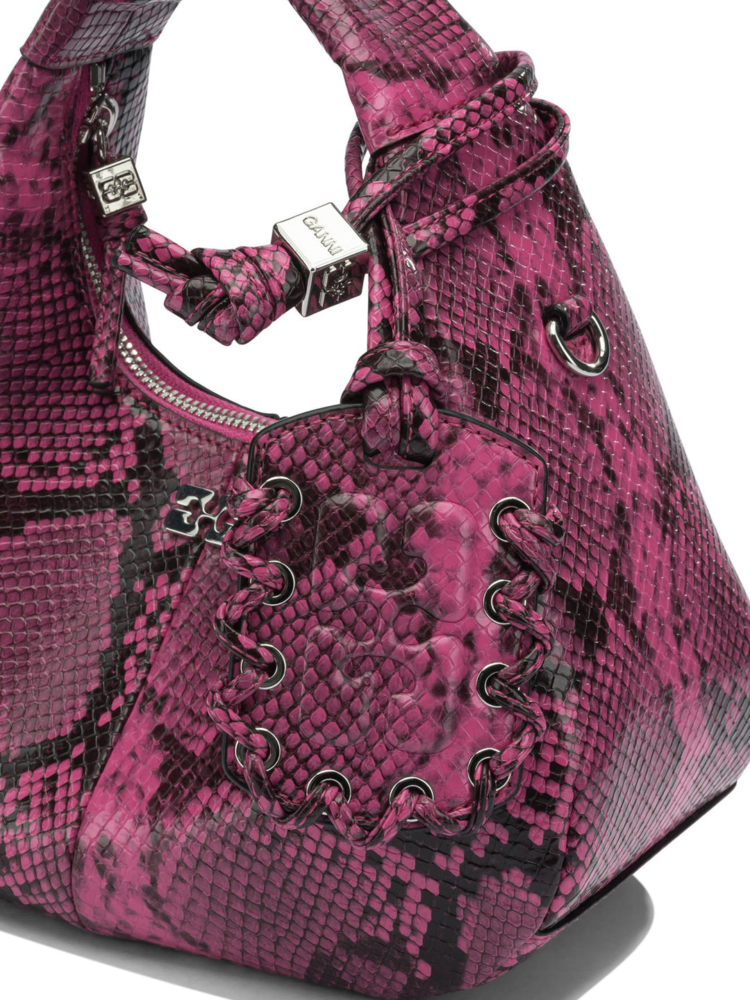Ganni Hobo Handbags - Fuchsia | ccf997ec0a190b483dfdf271767cc870612498b3