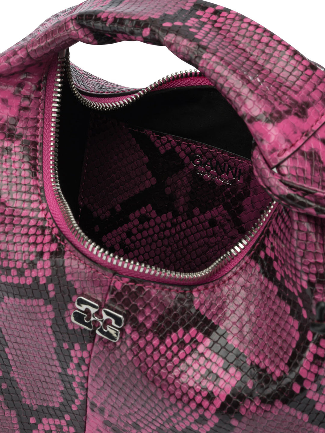Ganni Hobo Handbags - Fuchsia | 534255dcd383a6ccc2cb8d6f136d43bd18e2ec03