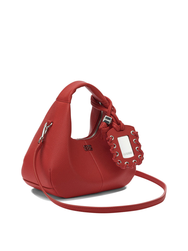Ganni Hobo Handbags - Red | 169940398e4d672591b8ccddac47ebf18461eb84